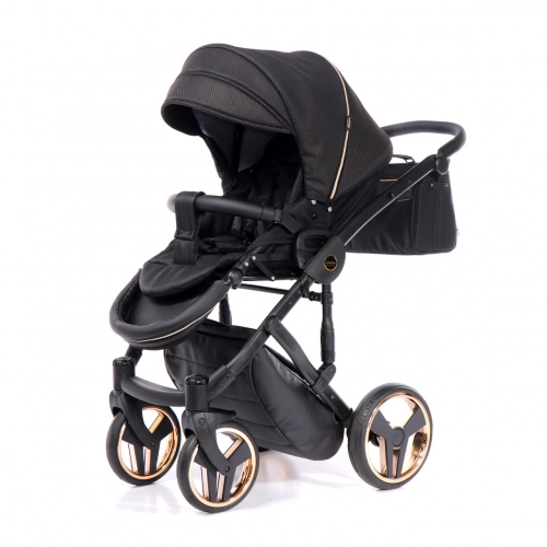 Junama Mirror Col.01 Rose gold Bērnu rati 3in1