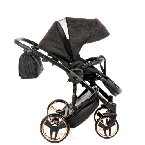 Junama Mirror Col.01 Rose gold Bērnu rati 3in1