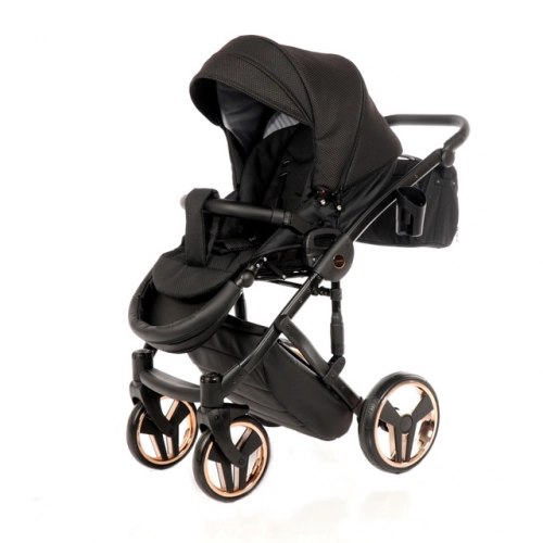 Junama Mirror Col.01 Rose gold Bērnu rati 3in1