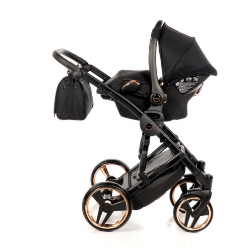 Junama Mirror Col.01 Rose gold Bērnu rati 3in1