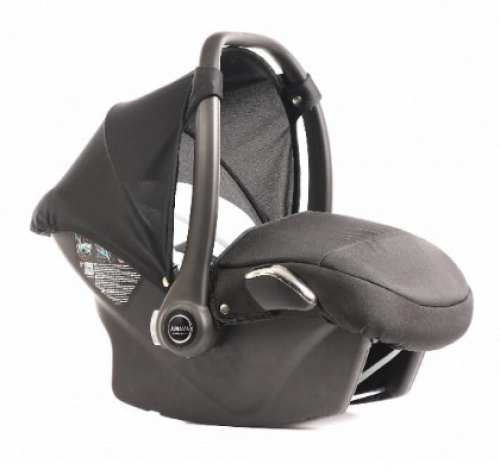 Junama Mirror Col.03 Black silver Детская коляска 3 в 1