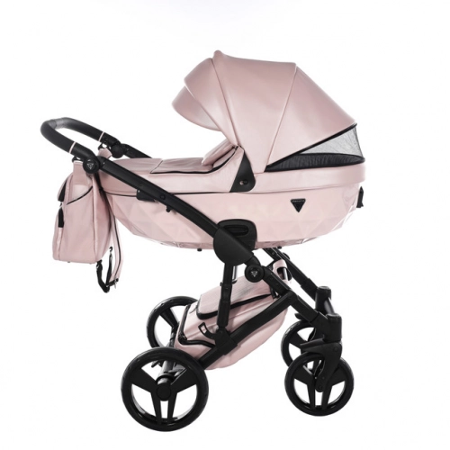 Junama S-Class 02 Pink Bērnu rati 3in1