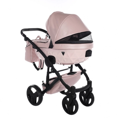 Junama S-Class 02 Pink Bērnu rati 3in1