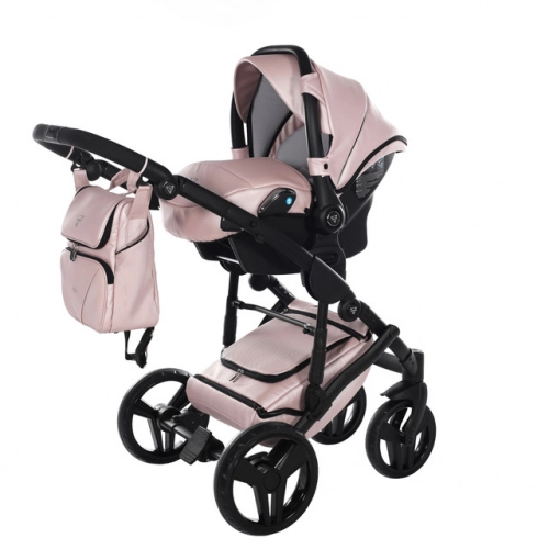 Junama S-Class 02 Pink Bērnu rati 3in1