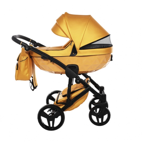 Junama S-Class 03 Yellow Bērnu rati 3in1