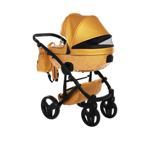 Junama S-Class 03 Yellow Bērnu rati 3in1