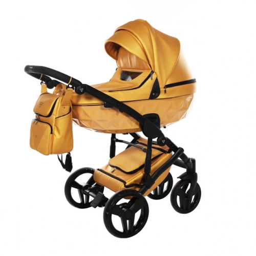 Junama S-Class 03 Yellow Bērnu rati 3in1