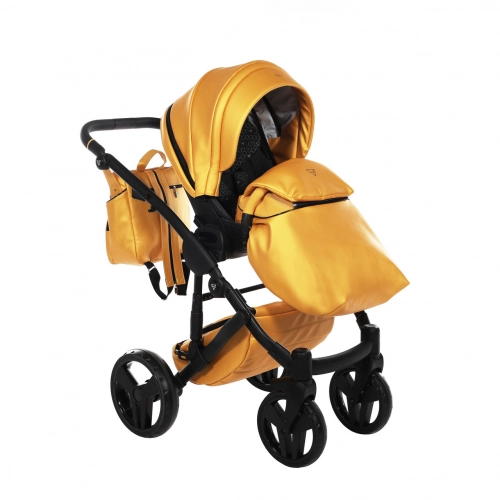 Junama S-Class 03 Yellow Bērnu rati 3in1