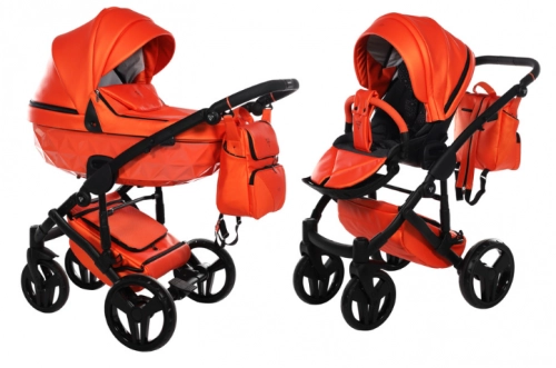 Junama S-Class 04 Orange Детская коляска 2in1