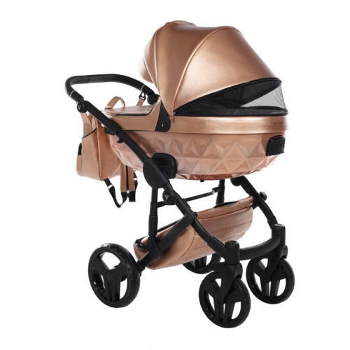 Junama S-Class 05 Rose gold Bērnu rati 3in1