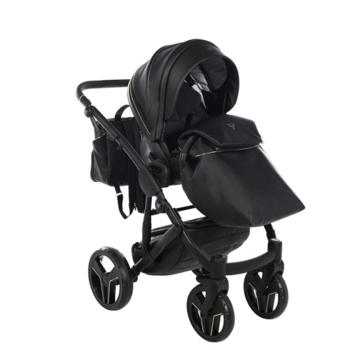 Junama S-Class 07 Black Bērnu rati 3in1