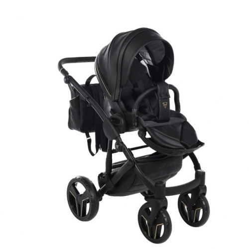 Junama S-Class 07 Black Bērnu rati 3in1