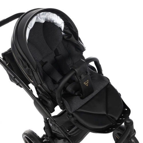 Junama S-Class 07 Black Bērnu rati 3in1