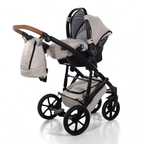 Junama Space 02 Cream Bērnu rati 3in1