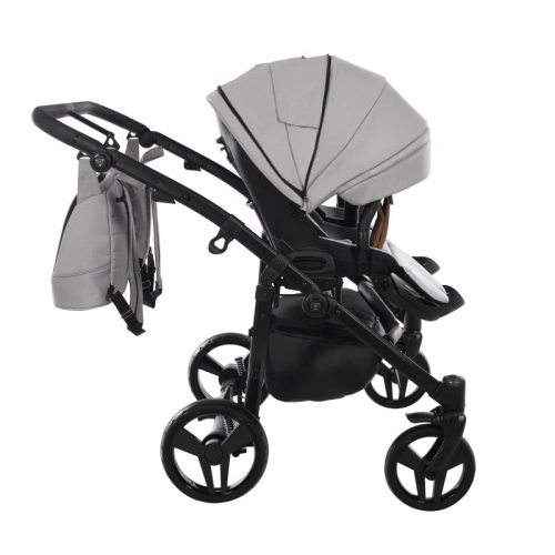 Junama Space Duo 01 Grey Dvīņu rati 2in1