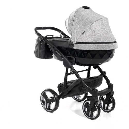 Junama Superstar 01 Silver Детская коляска 3in1