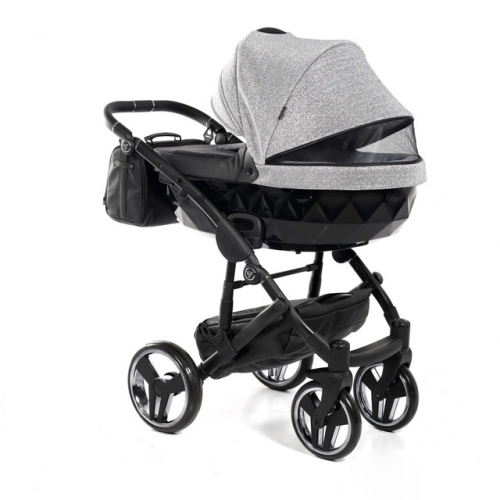 Junama Superstar 01 Silver Детская коляска 3in1