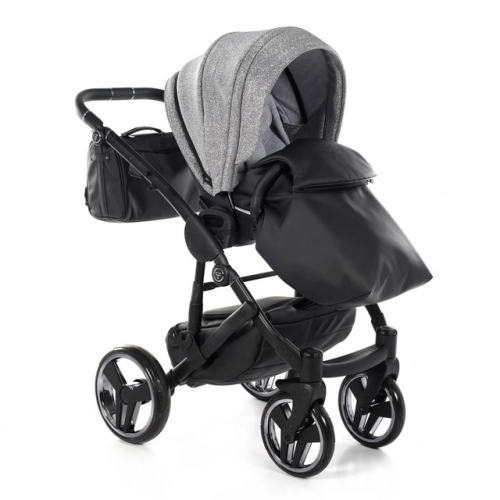 Junama Superstar 01 Silver Детская коляска 3in1