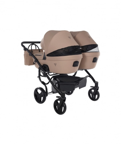 Junama Termo Line Tex Duo 01 Beige Dvīņu rati 3in1