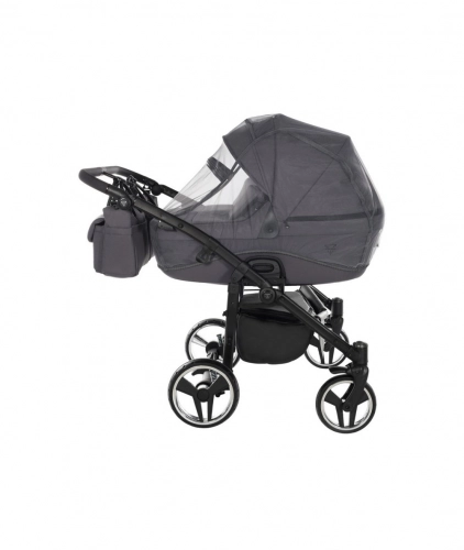 Junama Termo Line Tex Duo 02 Graphite grey Dvīņu rati 3in1
