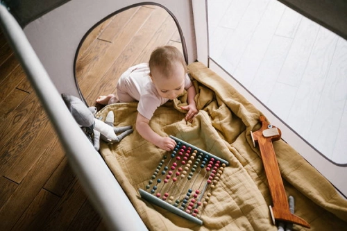 Kidwell Blissy Beige 3в1 Кроватка-манеж для путешествий + Аксессуары