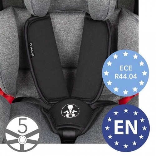 Kidwell ORBIT 360 Black 01 Bērnu autosēdeklis 0-36 kg