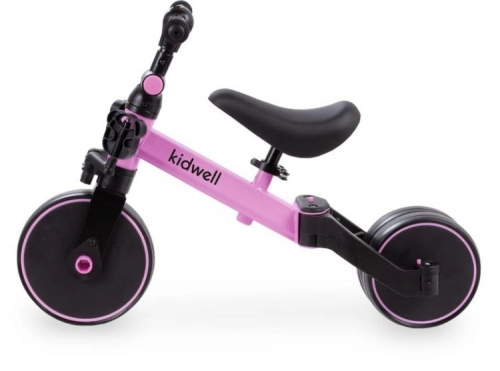 Kidwell Pico Pink Bērnu velosipēds Skrejritenis Trīsritenis Divritenis 3in1