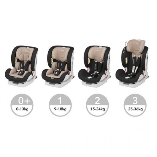 Kidwell SPOT Black beige Bērnu autosēdeklis 0-36 kg