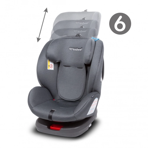 Kidwell Ventura 360 Dark grey Bērnu autosēdeklis 0-36 kg