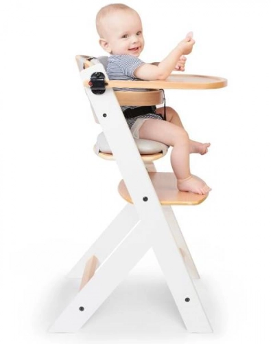 Kinderkraft Enock spilventiņi bārošanas krēsliem grey white