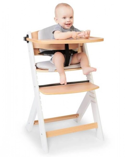 Kinderkraft Enock spilventiņi bārošanas krēsliem grey white