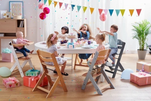 Kinderkraft Enock White 3in1 Barošanas krēsliņš