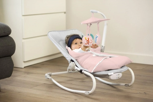 Kinderkraft Felio Pink Šūpuļkrēsls