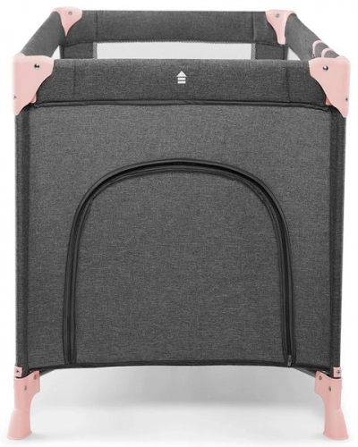 KinderKraft Joy Pink 2in1 Ceļojumu gulta-manēža