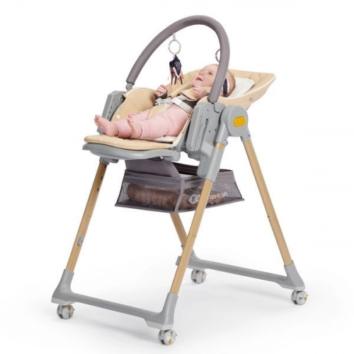 Kinderkraft Lastree 2in1 Pink Daudzfunkcionāls šūpuļkrēsliņš un barošanas krēsliņš