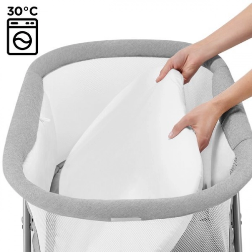 Kinderkraft Lovi Beige 3in1 Bērnu gulta-šūpulis