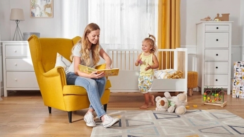 Kinderkraft Lunky LX White Bērnu gulta 140x70 сm
