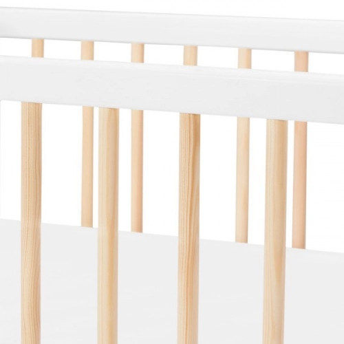 Kinderkraft Lunky LX White Bērnu gulta 140x70 сm