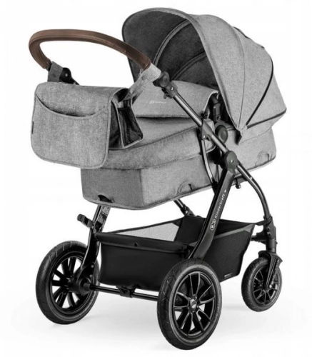 Kinderkraft Moov Grey melange Bērnu rati 3in1