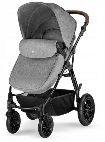 Kinderkraft Moov Grey melange Bērnu rati 3in1
