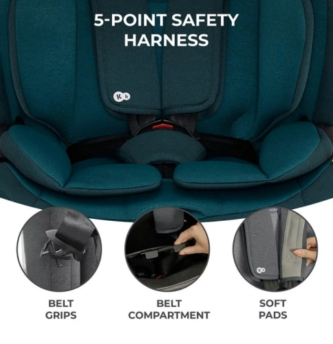 Kinderkraft Oneto 3 I-Size Harbor Blue Bērnu autosēdeklis 9-36 kg