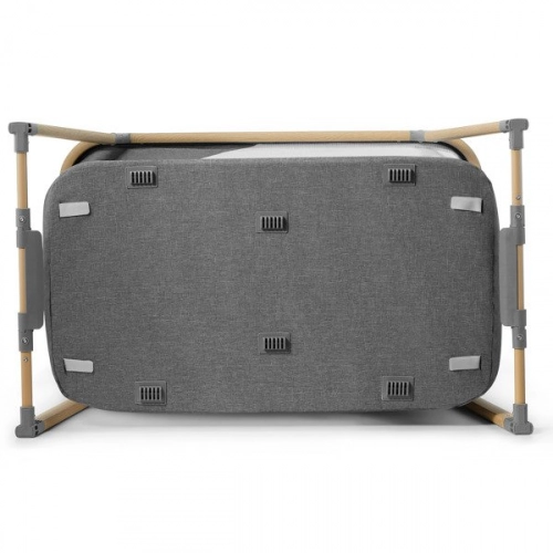 Kinderkraft Sofi 4in1 Grey Ceļojumu gulta-manēža