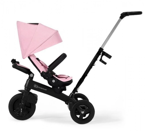 Kinderkraft Twipper Pink 5in1 Bērnu trīsritenis