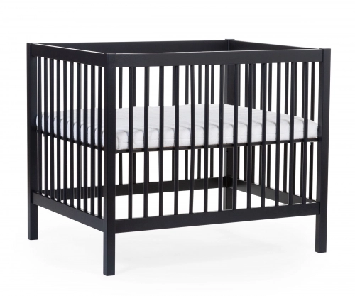 Koka manēža sētiņa Childhome Playpen 97 Wood Black