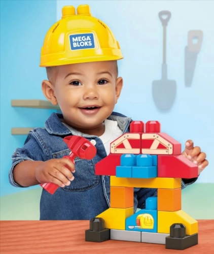 Konstruktors MEGA BLOCKS 'Lil Building Toolkit GNT91/4 18 gab.