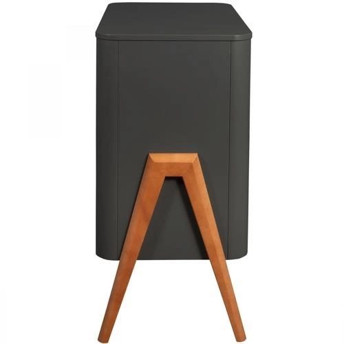 Комод TROLL Torsten Grey/Teak DRS-TR0600-SG/TK