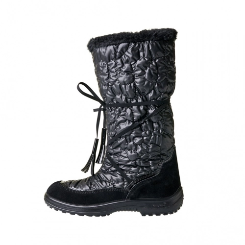 Kuoma Glamour Musta Bērnu ziemas zābaki: līdz -20C