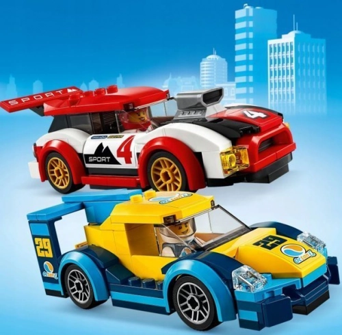 LEGO 60256 City Nitro Wheels Sacīkšu automašīnas