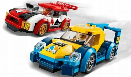 LEGO 60256 City Nitro Wheels Sacīkšu automašīnas
