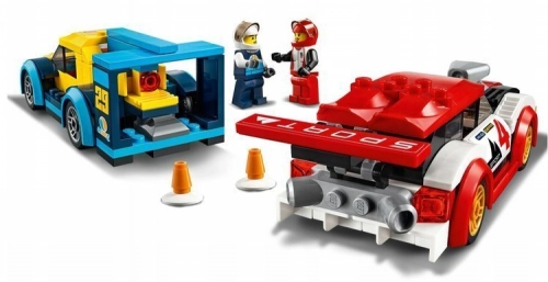 LEGO 60256 City Nitro Wheels Sacīkšu automašīnas